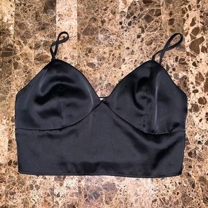 GARAGE Silk Crop Tank